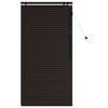 vidaXL Venecijanska žaluzija Temno rjava 70 x 160 cm 35 mm