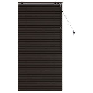 vidaXL Venecijanska žaluzija Temno rjava 70 x 160 cm 35 mm