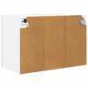 vidaXL Viseča omarica z vrati 2 pcs Betonsko siva 60 x 31 x 40 cm