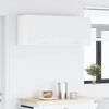 vidaXL Viseča omarica 2 pcs Bela 50 x 31 x 40 cm Konstruiran les