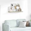 vidaXL Stenska polica barva hrasta 80x23,5x3,8 cm MDF