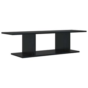 vidaXL Komplet TV omaric 103 x 30 x 26,5 cm Črna Inženirski les