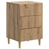 vidaXL Nočna omarica Artisan hrast 43 x 41 x 66,5 cm Inženirski les