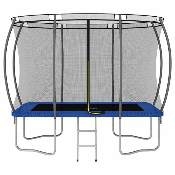 vidaXL Trampolin komplet pravokoten 274x183x76 cm 150 kg