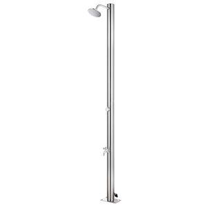 vidaXL Vrtni tu&scaron; 215 cm nerjaveče jeklo