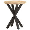 vidaXL Stranska mizica 48x48x56 cm trden mangov les