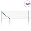 vidaXL Steber ograje. Zelena 100 x 0,6 m (19 x 19 mm mreža)