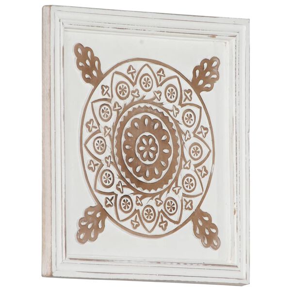 vidaXL Ročno izrezljani stenski paneli 2 kosa MDF 40x40x1,5 cm