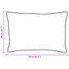 vidaXL Vzglavnik z blazino 2 pcs Bela 40 x 60 cm Perje