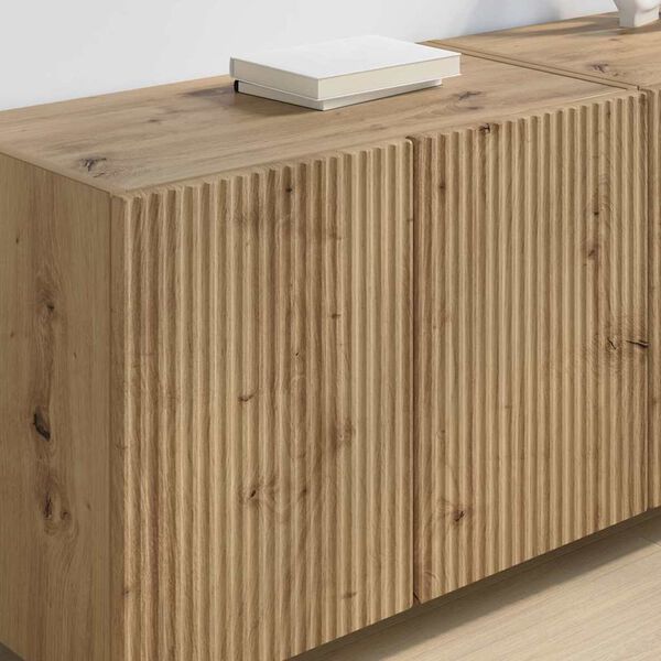 vidaXL TV stenska omara Umetni hrast 59,5 x 31 x 40 cm Konstruiran les