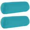 vidaXL Prevleka za blazino 2 pcs HEERLEN Turkizna &Oslash; 15 x 40 cm