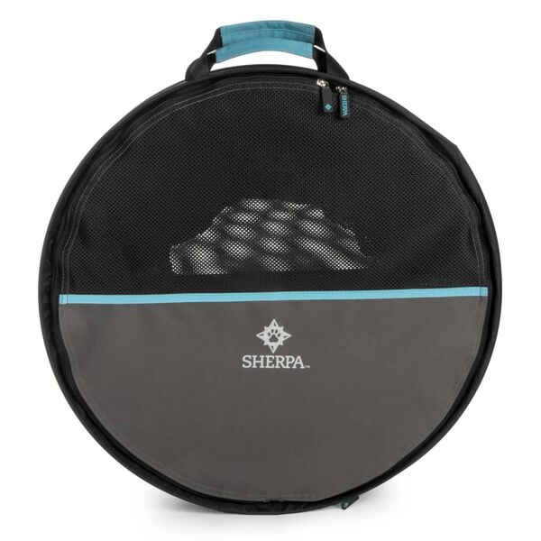 SHERPA Avtomobilski boks za male živali cevast velik črn