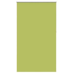 vidaXL Rolo zatemnitvena zavesa z listi zelene barve 130x230 cm, &scaron;irina blaga 126,6 cm, poliester