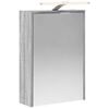 vidaXL Kopalni&scaron;ka ogledalna omara Siva Sonoma 43 x 16 x 62.5 cm