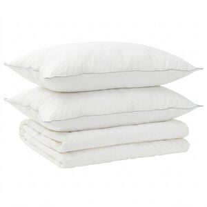 vidaXL Set odeje in blazine 3 kos 200x200 cm Poletje 140 GSM Volna