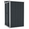 vidaXL Vrtna lopa antracitna 118x100x178 cm jeklo