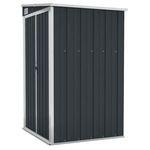 vidaXL Vrtna lopa antracitna 118x100x178 cm jeklo