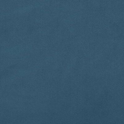 vidaXL Posteljno vzglavje 2 kosa temno modro 72x5x78/88 cm žamet