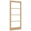 vidaXL Notranja vrata ORKDAL Rjava 93 x 202 cm