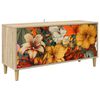 vidaXL TV omarica GENNEP 102 x 33 x 50 cm Sonoma Inženirski les