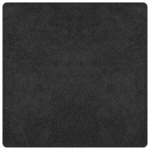 vidaXL Antiskluzna Shaggy Preproga Temno siva 200 x 200 cm PP