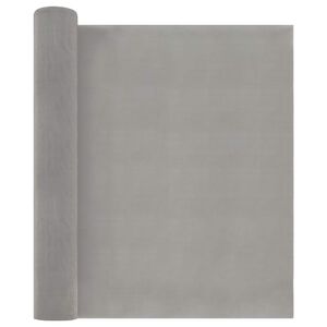 vidaXL Mrežna zaslona 40 x 2000 cm 120 Mesh Inox 201 Srebrna