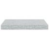 vidaXL Stenske police 2 kosa betonsko sive 40x23x3,8 cm MDF