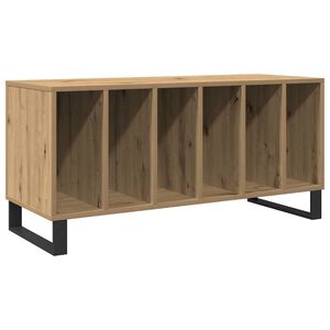 vidaXL Omara za plo&scaron;če artisan hrast 100 x 38 x 48 cm Inženirski les
