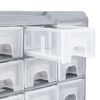 vidaXL Organizator s 64 predali 52x16x37,5 cm