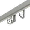Sealskin Komplet nosilcev za tu&scaron; zaveso Easy-Roll mat aluminij
