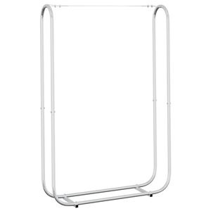 vidaXL Stojalo za drva 100x25x150 cm Pocinkano jeklo