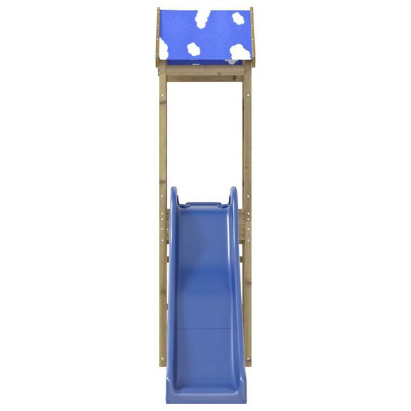 vidaXL Zunanje igralo impregnirana borovina