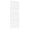 vidaXL Notranja vrata 78 x 202 cm Vezani les Bela