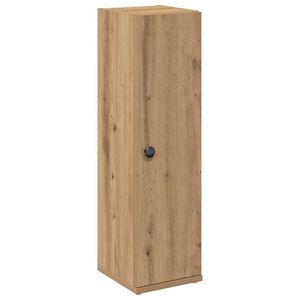 vidaXL Kopalni&scaron;ka omarica z držalom za zvitke artisan 20,5x22x72 cm