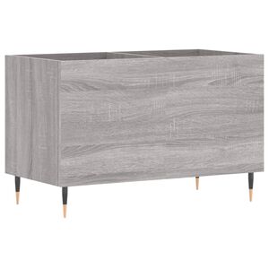 vidaXL Omarica za gramofonske plo&scaron;če siva sonoma 74,5x38x48cm inž. les