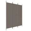 vidaXL Paravan 3-delni antracit 150x200 cm blago