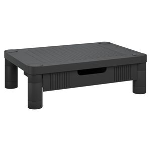 vidaXL Stojalo za monitor črno 43x30,5x13 cm