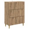 vidaXL Predalna omara Artisan hrast 66 x 34,5 x 90 cm Inženirski les
