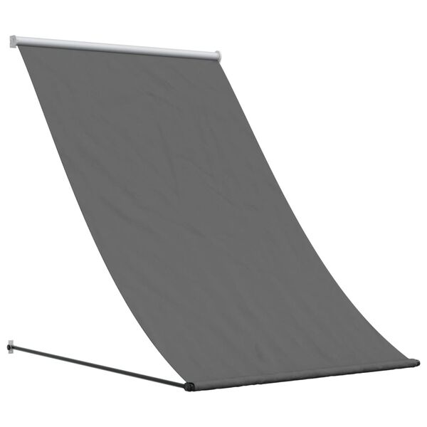 vidaXL Zložljiva tenda antracit 150x150 cm tkanina in jeklo