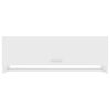 vidaXL Garderobna omara bela 100x32,5x35 cm iverna pl.
