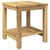 vidaXL Klubska miza Beljenje 40,5 x 40 x 45 cm Masiven les akacije