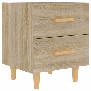 vidaXL Nočna omarica sonoma hrast 40x35x47,5 cm