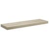 vidaXL Stenske police 4 kosi barva hrasta 80x23,5x3,8 cm MDF