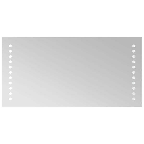 vidaXL LED kopalniško ogledalo 20x40 cm