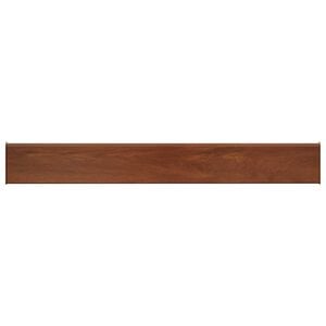 vidaXL Okenski nadstre&scaron;ek Rjav les 60 x 15 x 4,5 cm PVC
