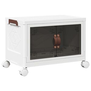 vidaXL &Scaron;katla za shranjevanje s kolesi 28 L 48,5x29,5x33 cm