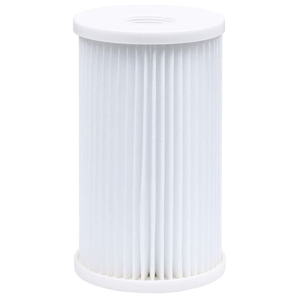 vidaXL Viseči lovilec umazanije in črpalka z adapterjem 16 cm plastika