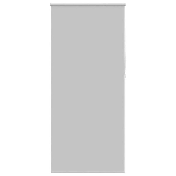 vidaXL Zatemnitvena rolo senčila 84,4 x 230 cm, blago, &scaron;irina 80 cm, siva