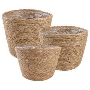 vidaXL 3 kos Naravna &Oslash;26 x 19 cm 100% morska trava