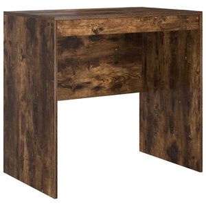 vidaXL Miza Dimljeni oreh 80 x 50 x 76 cm